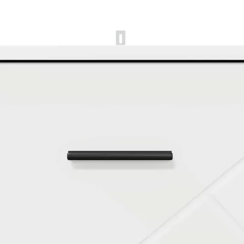  Éjjeliszekrény fiókkal Fehér 38 x 38 x 66 cm Faanyag