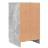  Éjjeliszekrény fiókkal Beton szürke 38 x 38 x 66 cm Faanyag