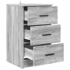  Éjjeliszekrény fiókkal Szürke sonoma 38 x 38 x 66 cm Faanyag