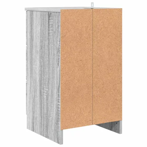  Éjjeliszekrény fiókkal Szürke sonoma 38 x 38 x 66 cm Faanyag