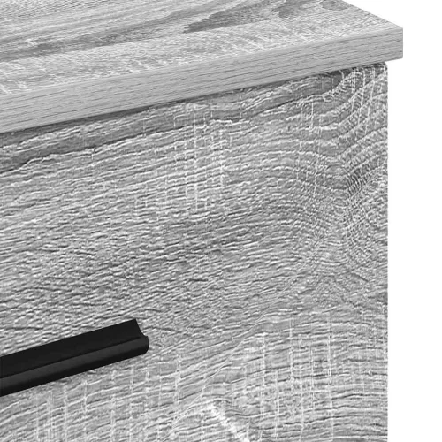  Éjjeliszekrény fiókkal Szürke sonoma 38 x 38 x 66 cm Faanyag