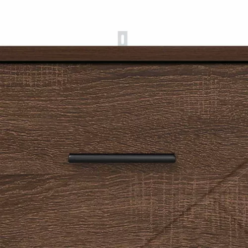  Éjjeliszekrény fiókkal barna tölgy 38 x 38 x 66 cm Faanyag