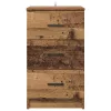  Éjjeliszekrény fiókkal Régi fa 38 x 38 x 66 cm Faanyag