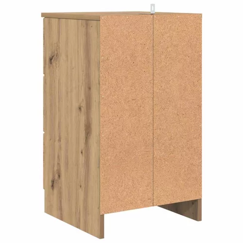  Éjjeliszekrény fiókkal kézműves tölgy 38 x 38 x 66 cm Faanyag