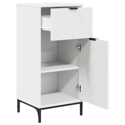  Fürdőszoba Székény fiókkal Fehér 39.5 x 36 x 88 cm Faanyag