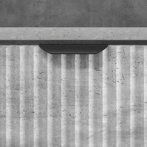  Fürdőszobai magas szekrény Beton szürke 31.5 x 33 x 190 cm