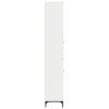  Fürdőszobai magas szekrény Magasfényű fehér 31.5 x 33 x 190 cm