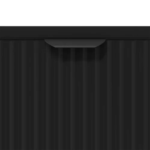  Széf fiókkal Fekete 79,5 x 33 x 82 cm Faanyag