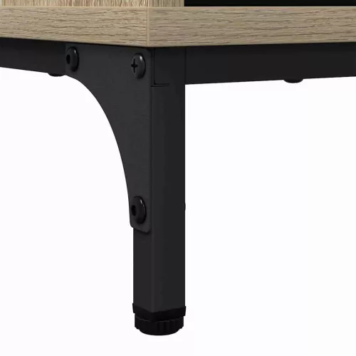  Széf fiókkal sonoma tölgy 79.5 x 33 x 82 cm Faanyag