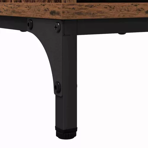  Széf fiókkal Régi fa 79.5 x 33 x 82 cm Faanyag