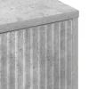  Dohányzóasztal Beton szürke 90 x 49 x 46 cm Faanyag