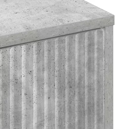  Dohányzóasztal Beton szürke 90 x 49 x 46 cm Faanyag