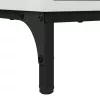  Dohányzóasztal Magasfényű fehér 90 x 49 x 46 cm Faanyag