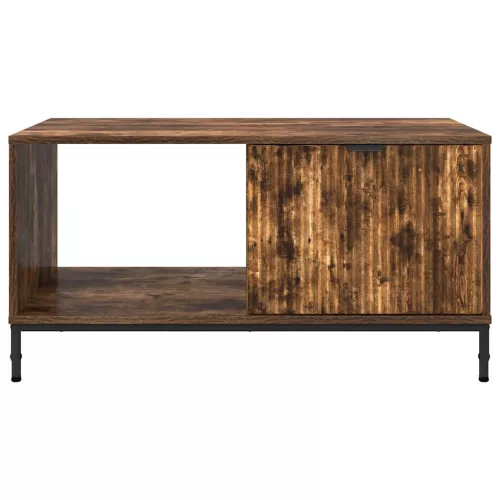  Dohányzóasztal Füstölt tölgy 90 x 49 x 46 cm Faanyag