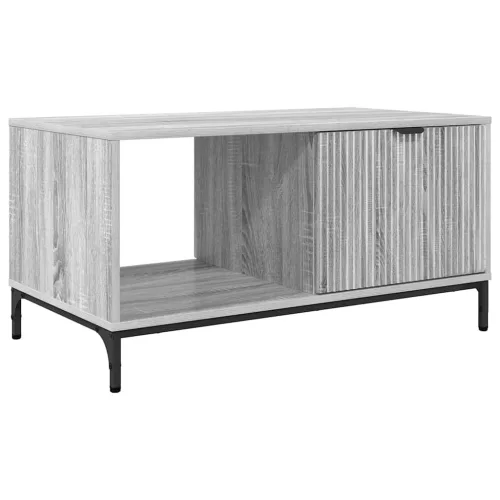  Dohányzóasztal Szürke sonoma 90 x 49 x 46 cm Faanyag