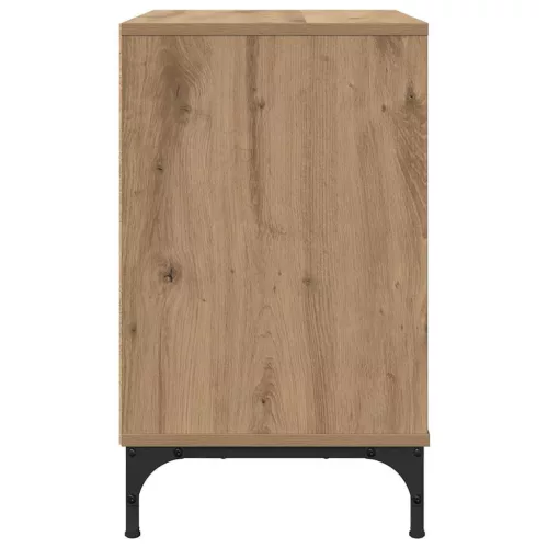  Éjjeli asztal fiókkal kézműves tölgy 63.5 x 36 x 61 cm Faanyag