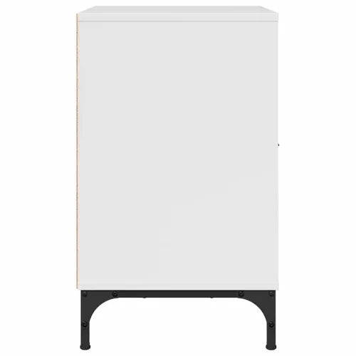  Éjjeliszekrények 2 pcs Magasfényű fehér 49 x 36 x 61 cm Faanyag