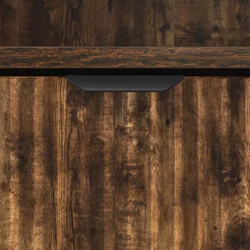  Éjjeli asztal fiókkal Füstölt tölgy 49 x 36 x 61 cm Faanyag