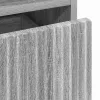  Éjjeliszekrények 2 pcs Szürke sonoma 49 x 36 x 61 cm Faanyag