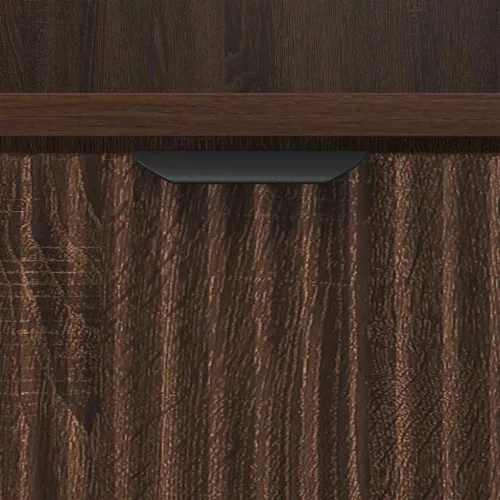  Éjjeliszekrények 2 pcs barna tölgy 49 x 36 x 61 cm Faanyag