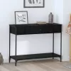  Konzolasztal Egyéb Musta tammi 100 x 34.5 x 75 cm Faanyag