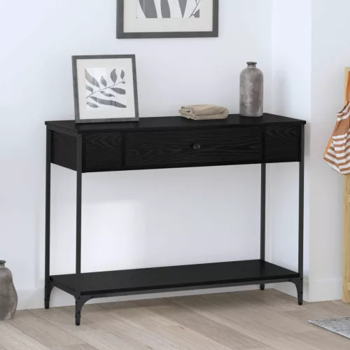  Konzolasztal Egyéb Musta tammi 100 x 34.5 x 75 cm Faanyag