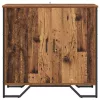  Széf polcokkal tárolóval ajtóval Barna 78 x 35.5 x 74.5 cm Faanyag