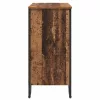  Széf polcokkal tárolóval ajtóval Barna 78 x 35.5 x 74.5 cm Faanyag