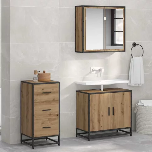  Széf Artisan tölgy 35.5 x 35 x 76 cm