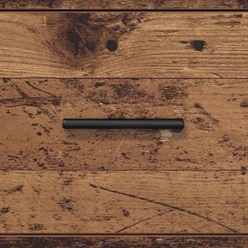  Fürdőszoba Székény fiókkal polcokkal Régi fa 35 x 37.5 x 166 cm