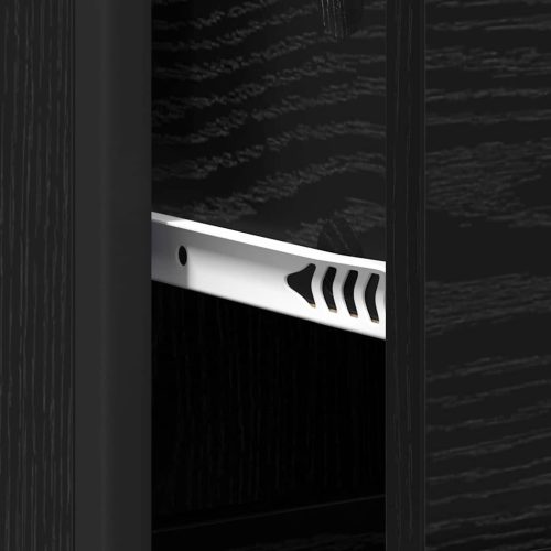  Fürdőszoba Székény fiókkal Musta tammi 35 x 37.5 x 166 cm