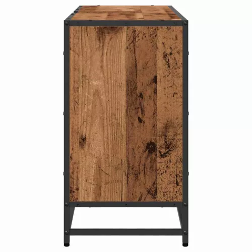  Fürdőszobai mosdószekrény Régi fa 90 x 33 x 60 cm Faanyag