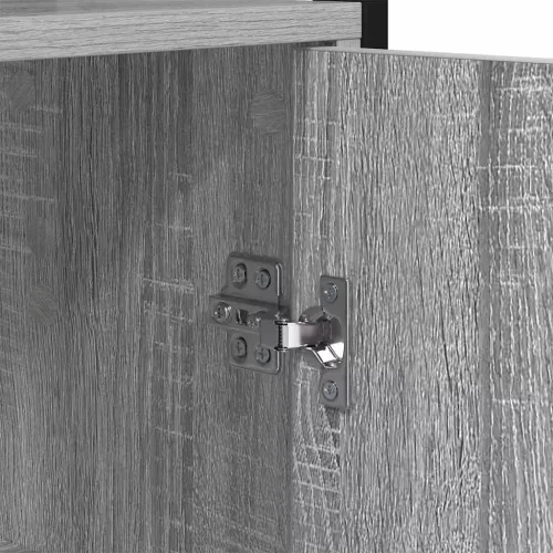  Könyvespolc Szürke Sonoma 60 x 24 x 161 cm Faanyag