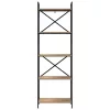  Könyvespolc Artisan tölgy 56 x 34 x 171 cm Faanyag