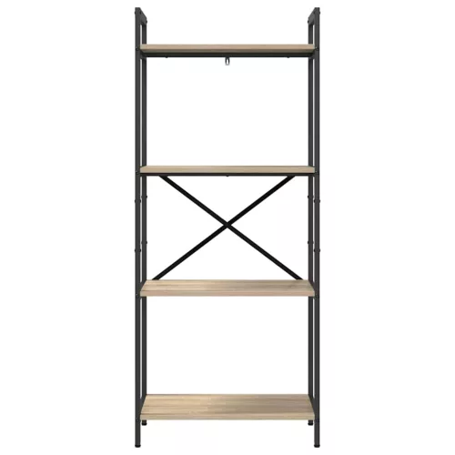  Könyvespolc Sonoma tölgy 56 x 34 x 133,5 cm Faanyag