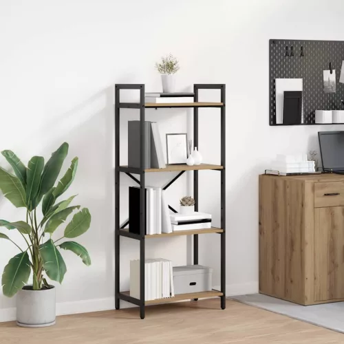  Könyvespolc Artisan tölgy 56 x 34 x 133,5 cm Faanyag