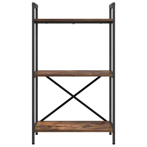  Könyvespolc Füstölt tölgy 56 x 34 x 96 cm Faanyag