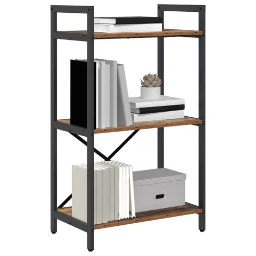  Könyvespolc Öreg fa 56 x 34 x 96 cm Faanyag