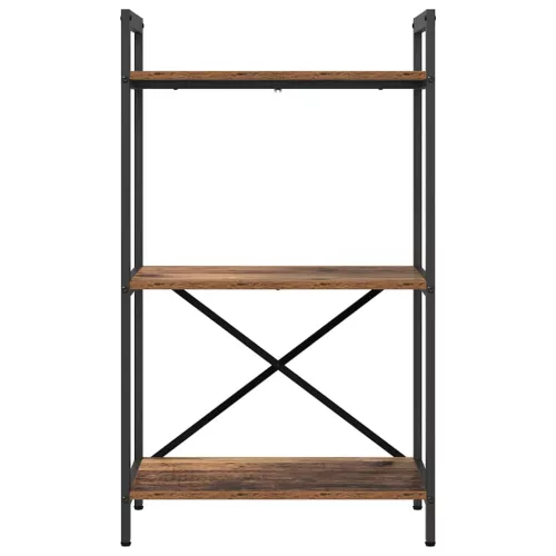  Könyvespolc Öreg fa 56 x 34 x 96 cm Faanyag