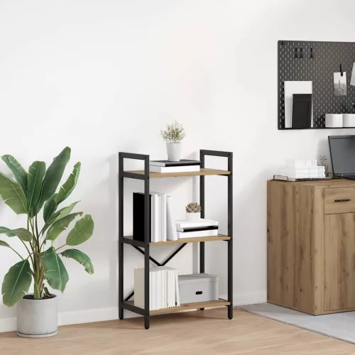  Könyvespolc Artisan tölgy 56 x 34 x 96 cm Faanyag