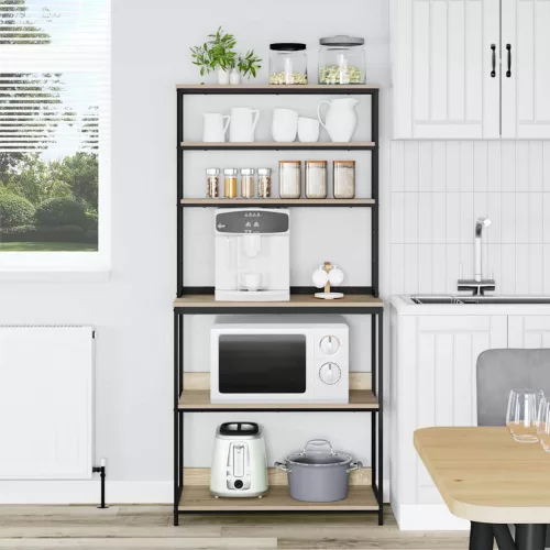  Konyhai polc Sonoma tölgy 80 x 40 x 168 cm Faanyag