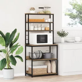  Konyhai polc Artisan tölgy 80 x 40 x 168 cm Faanyag