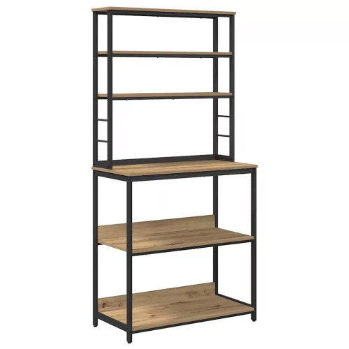  Konyhai polc Artisan tölgy 80 x 40 x 168 cm Faanyag