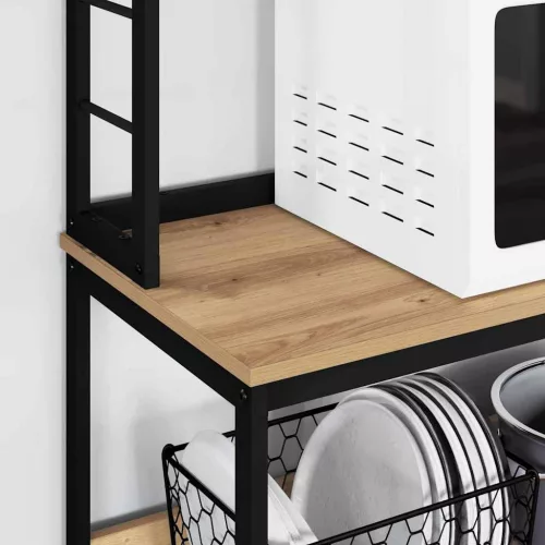  Konyhai polc Artisan tölgy 80 x 40 x 168 cm Faanyag