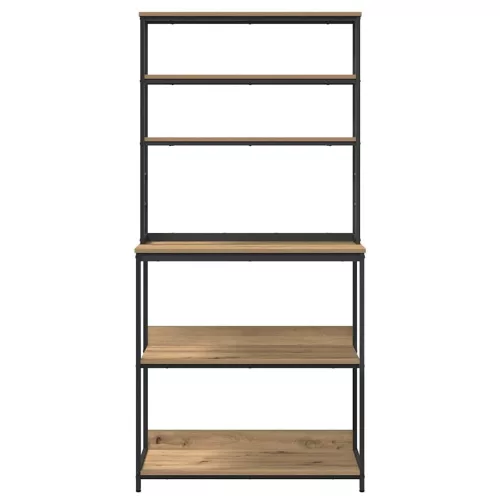  Konyhai polc Artisan tölgy 80 x 40 x 168 cm Faanyag