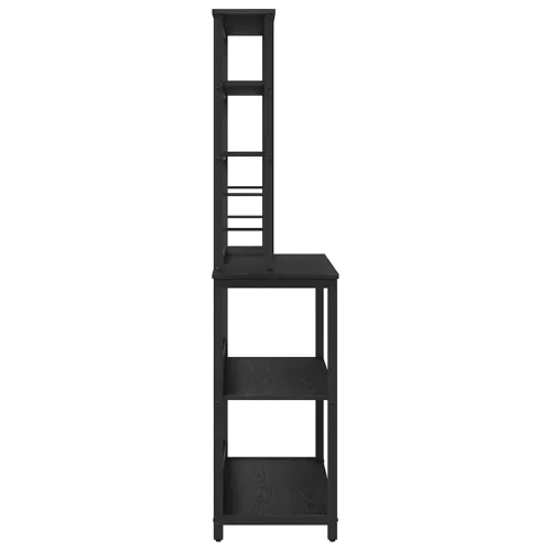  Konyhai polc Fekete tölgy 100 x 40 x 168 cm Faanyag