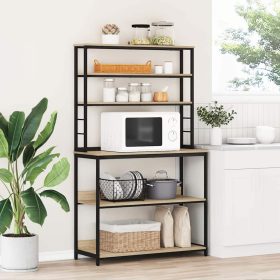  Konyhai polc Sonoma tölgy 100 x 40 x 168 cm Faanyag