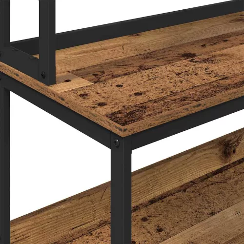  Konyhai polc Öreg fa 100 x 40 x 168 cm Faanyag