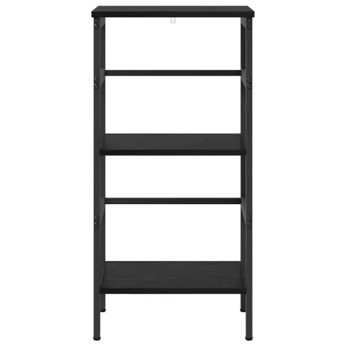  Könyvespolc Fekete tölgy 40 x 29,5 x 81 cm Faanyag