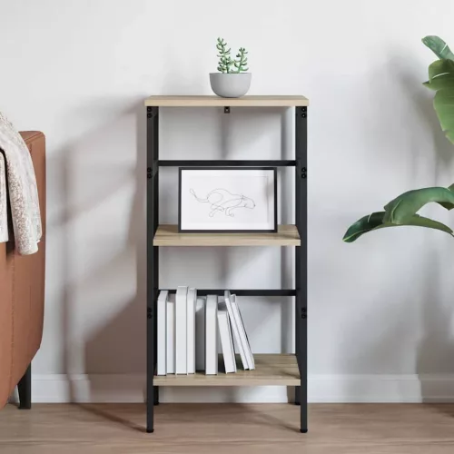  Könyvespolc Sonoma tölgy 40 x 29,5 x 81 cm Faanyag